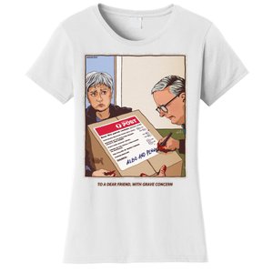 Freepalestine To A Dear Friend With Grave Concern Albo And Penny Women's T-Shirt