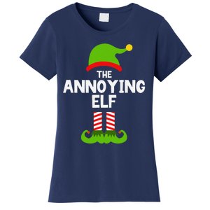 Funny The Annoying Elf Christmas Family Party Pajama Women's T-Shirt