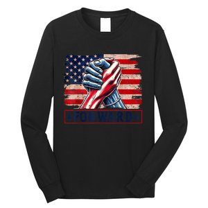 Forward Take America Forward Kamala Harris 2024 Long Sleeve Shirt