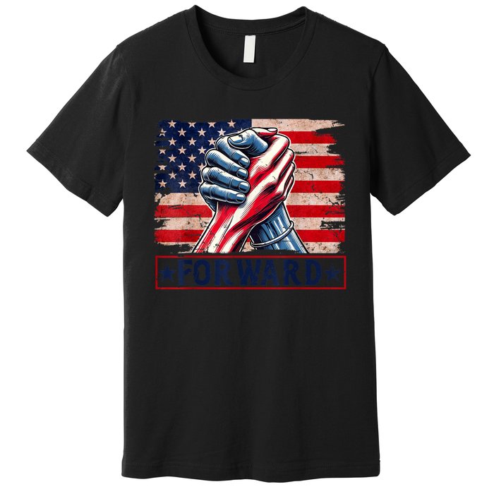 Forward Take America Forward Kamala Harris 2024 Premium T-Shirt