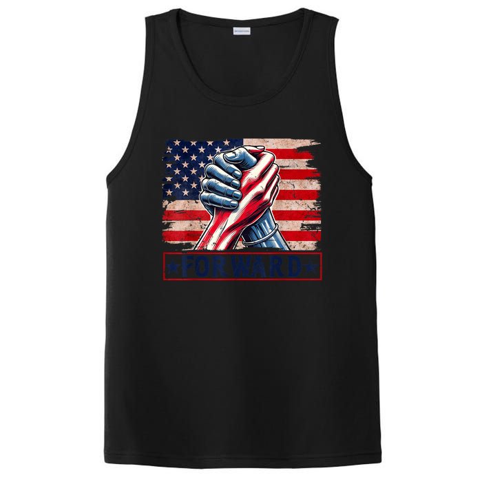 Forward Take America Forward Kamala Harris 2024 PosiCharge Competitor Tank