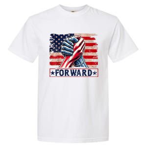 Forward Take America Forward Kamala Harris 2024 Garment-Dyed Heavyweight T-Shirt