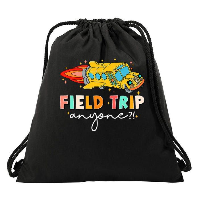 Field Trip Anyone Field Day Teachers Kids Drawstring Bag