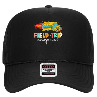 Field Trip Anyone Field Day Teachers Kids Trucker Hat