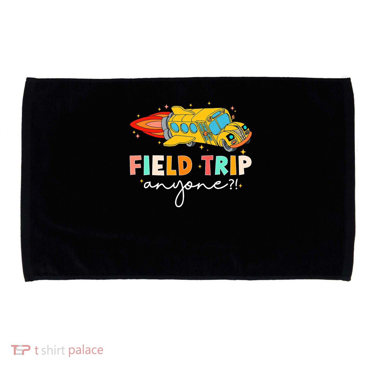 Field Trip Anyone Field Day Teachers Kids Microfiber Hand Towel