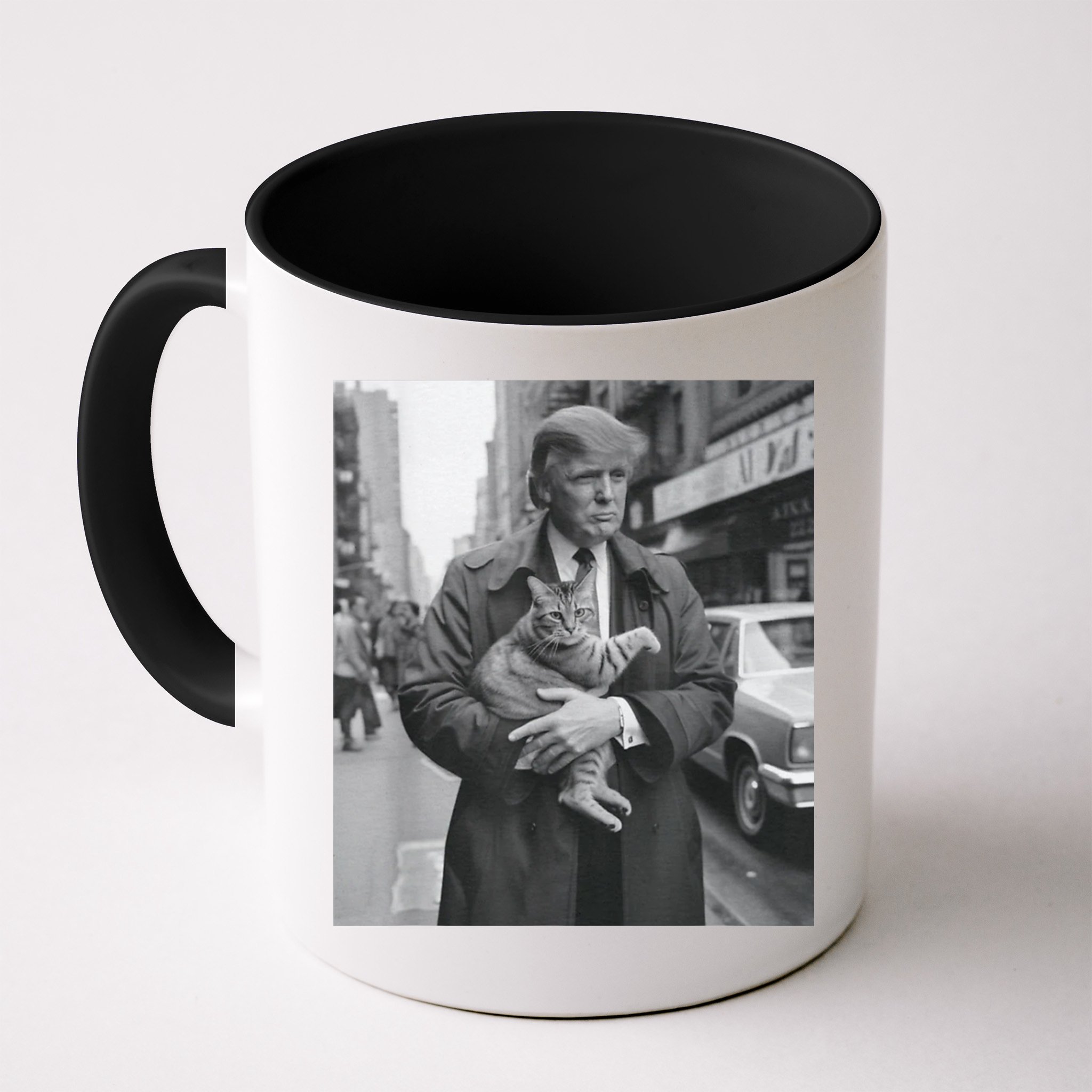 Funny Trump And Cat Funny Political Mug