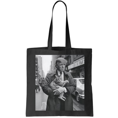 Funny Trump And Cat Funny Political Bag