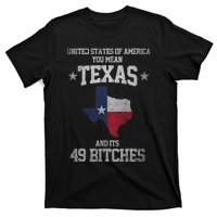 Funny Texas And Its 49 States USA Texan Vintage Texas Pride T-Shirt