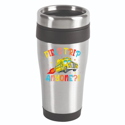 Field Trip Anyone School Trips Field Day 2025 Teachers Gift 16oz Travel Tumbler