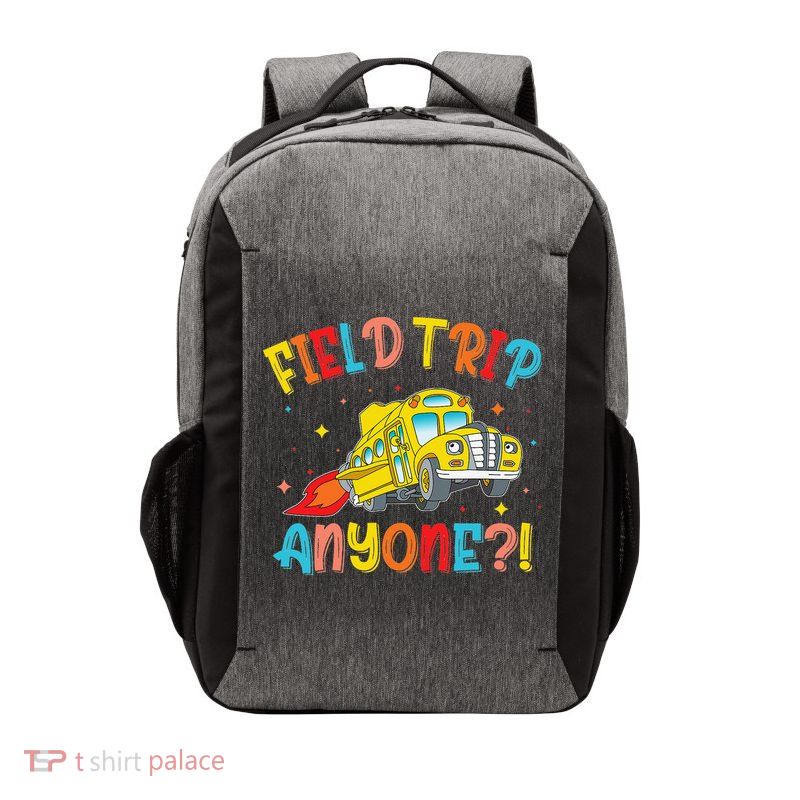 Field Trip Anyone School Trips Field Day 2025 Teachers Gift Vector Backpack