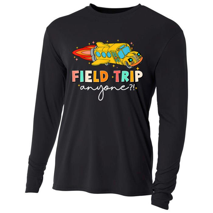 Field Trip Anyone Field Day Teachers Cooling Performance Long Sleeve Crew