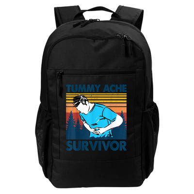 Funny Tummy Ache Survivor ShirtTummy Ache Survivor Design Backpack