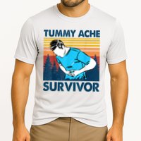 Funny Tummy Ache Survivor ShirtTummy Ache Survivor Design Performance Shirt