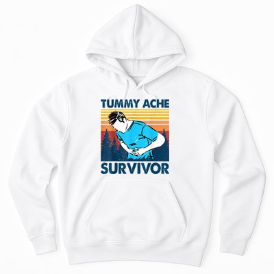 Funny Tummy Ache Survivor ShirtTummy Ache Survivor Design Hoodie