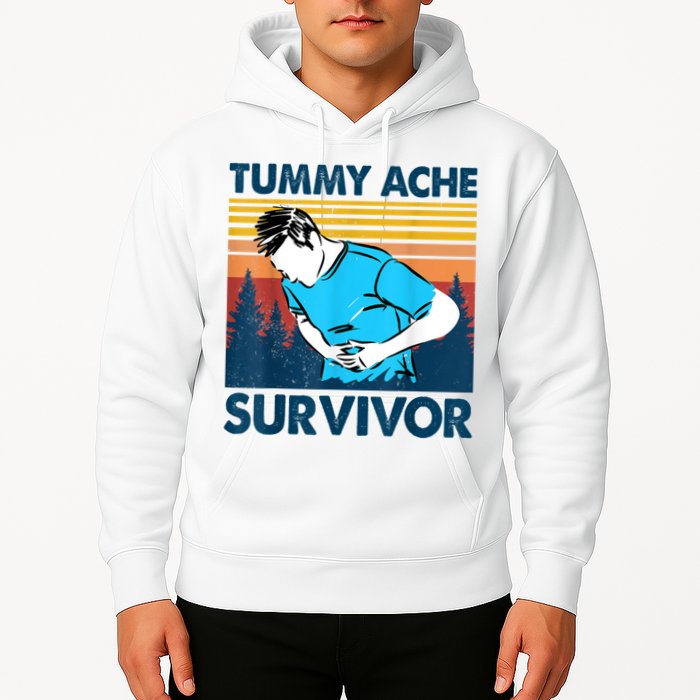 Funny Tummy Ache Survivor ShirtTummy Ache Survivor Design Hoodie