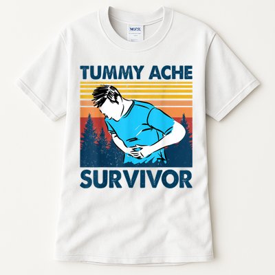 Funny Tummy Ache Survivor ShirtTummy Ache Survivor Design Tall T-Shirt