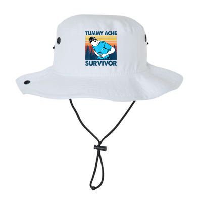 Funny Tummy Ache Survivor ShirtTummy Ache Survivor Design Bucket Hat