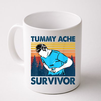 Funny Tummy Ache Survivor ShirtTummy Ache Survivor Design Mug