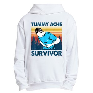 Funny Tummy Ache Survivor ShirtTummy Ache Survivor Design Urban Pullover Hoodie