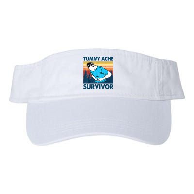 Funny Tummy Ache Survivor ShirtTummy Ache Survivor Design Visor