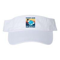 Funny Tummy Ache Survivor ShirtTummy Ache Survivor Design Visor