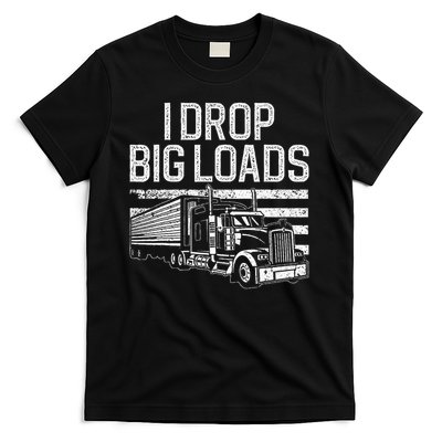 Funny Trucker Art For Trucking Truck Driver T-Shirt