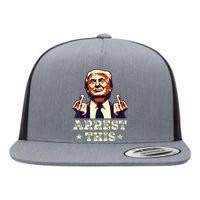 Funny Trump Arrest This Trump Arrest This Funny Trump Flat Bill Trucker Hat