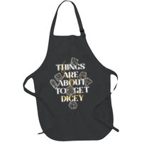 Funny Things Are About To Get Dicey DnD Apron