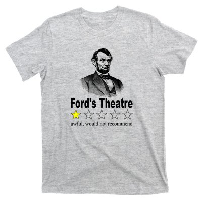 Ford's Theatre Awful Would Not Recommend Review T-Shirt