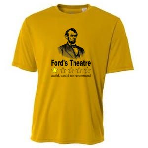 Ford's Theatre Awful Would Not Recommend Review Cooling Performance Crew T-Shirt