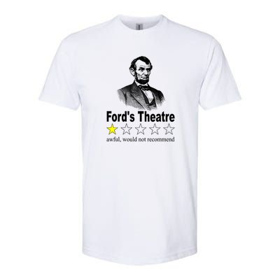 Ford's Theatre Awful Would Not Recommend Review Softstyle CVC T-Shirt