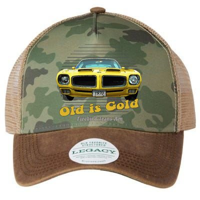 Firebird Transam American Muscle Old Is Gold Legacy Tie Dye Trucker Hat