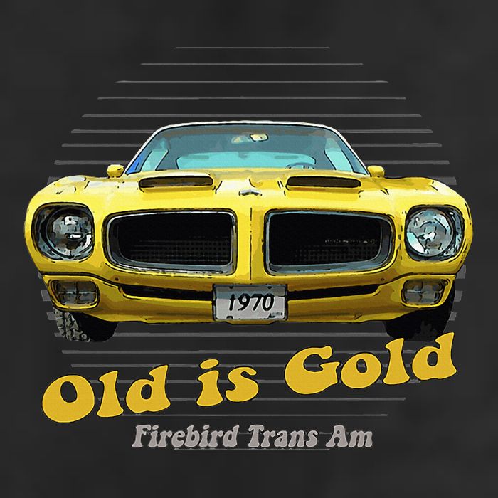 Firebird Transam American Muscle Old Is Gold Cool Comfort Performance Bucket Hat