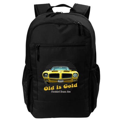 Firebird Transam American Muscle Old Is Gold Backpack