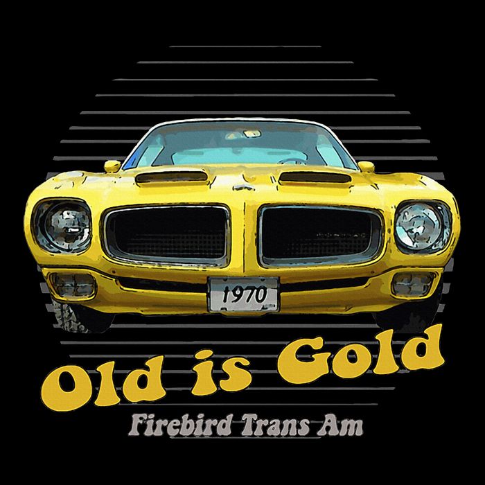 Firebird Transam American Muscle Old Is Gold Backpack