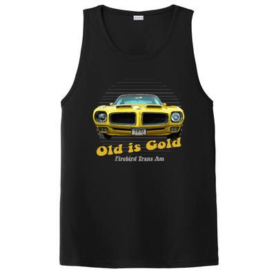 Firebird Transam American Muscle Old Is Gold PosiCharge Competitor Tank