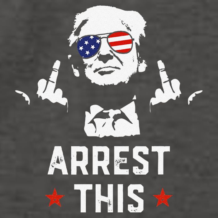 Funny Trump Arrest This Donald Trump Middle Finger President Vector Backpack