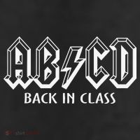 Funny Teacher ABCD Rocks Back To School Back In Class ABCD 11oz C Handle Ceramic Mug