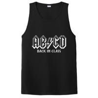 Funny Teacher ABCD Rocks Back To School Back In Class ABCD PosiCharge Competitor Tank
