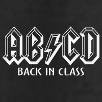 Funny Teacher ABCD Rocks Back To School Back In Class ABCD Microfiber Hand Towel