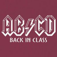 Funny Teacher ABCD Rocks Back To School Back In Class ABCD 16oz Travel Tumbler