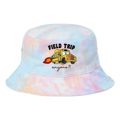 Field Trip Anyone Teacher Field Day Funny Presents Tie Dye Newport Bucket Hat