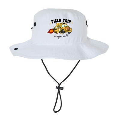 Field Trip Anyone Teacher Field Day Funny Presents Legacy Cool Fit Booney Bucket Hat