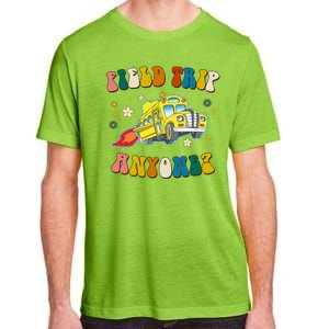 Field Trip Anyone Magic School Bus Retro Teacher Adult ChromaSoft Performance T-Shirt