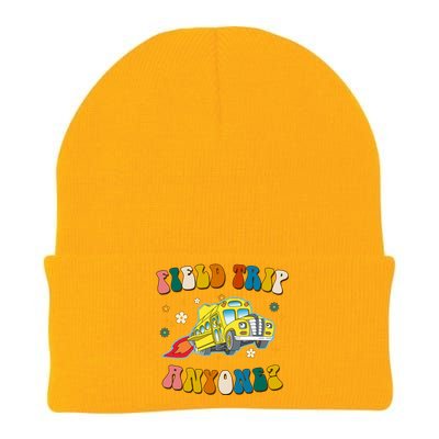 Field Trip Anyone Magic School Bus Retro Teacher Knit Cap Winter Beanie