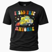 Field Trip Anyone Magic School Bus Retro Teacher Cooling Performance Crew T-Shirt