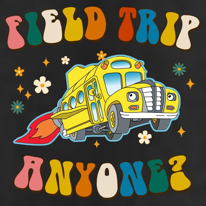 Field Trip Anyone Magic School Bus Retro Teacher Hat