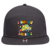 Field Trip Anyone Magic School Bus Retro Teacher 7 Panel Mesh Trucker Snapback Hat