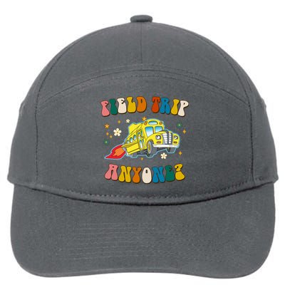 Field Trip Anyone Magic School Bus Retro Teacher 7-Panel Snapback Hat