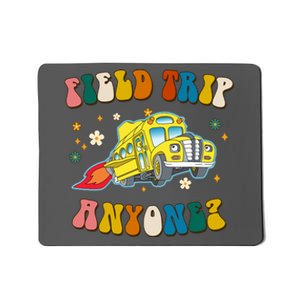 Field Trip Anyone Magic School Bus Retro Teacher Mousepad